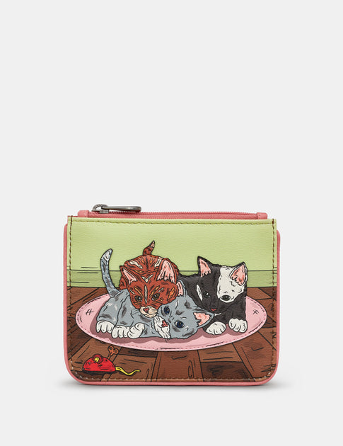 【HURJABOY】 CAT LEATHER BAG Yoshi Lichfield Leather Augustus the Cat Bag Cross Body Bag