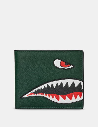 Nose Cone Leather Wallet - Yoshi
