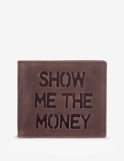 Show Me The Money Leather Wallet - Yoshi