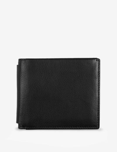 Mes Especial Black Leather Wallet - Yoshi