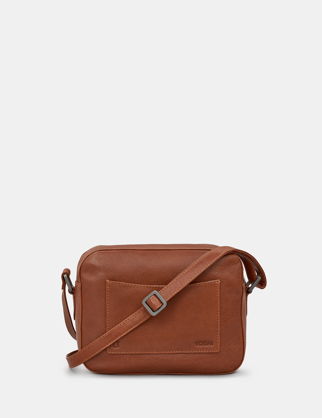 Stag Tweed And Brown Leather Camera Bag | Cross Body Bag By Yoshi
