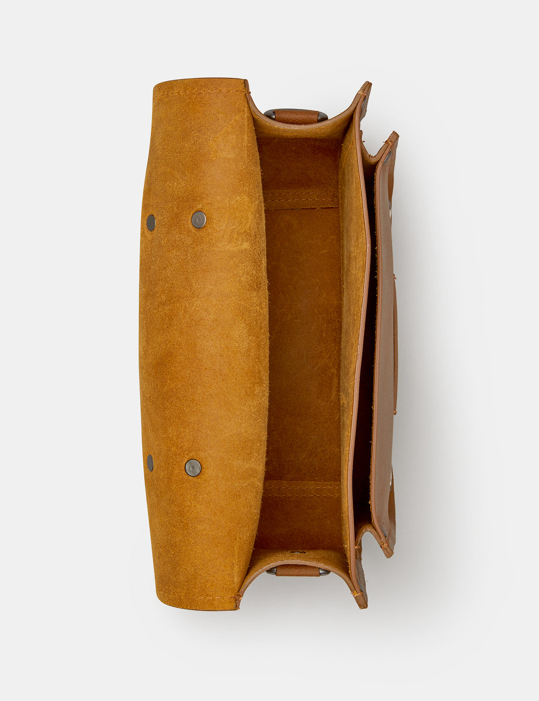 [HAZZYS] ARCHIVE H - Satchel Bag L BROWN / 追跡可 Dewhurst 10.5