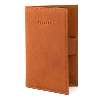 Tan Leather Golf Scorecard Holder By Gryphen - Yoshi