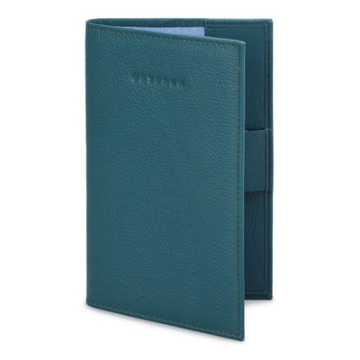 Teal Leather Golf Scorecard Holder By Gryphen - Yoshi