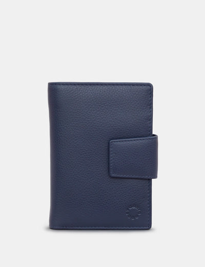 Navy Leather Anson Purse - Yoshi