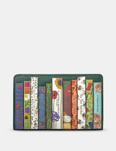 Green Fingers Bookworm Leather Oxford Purse - Yoshi