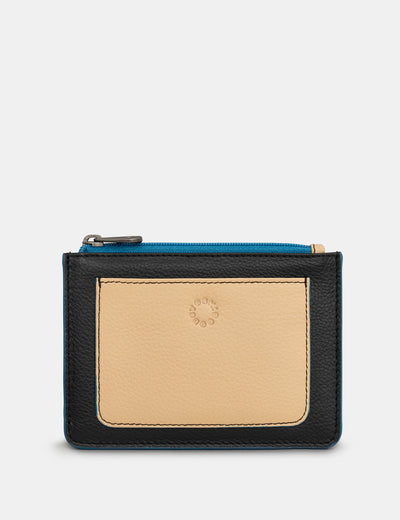 Rustic Colour Block Franklin Zip Top Purse - Yoshi