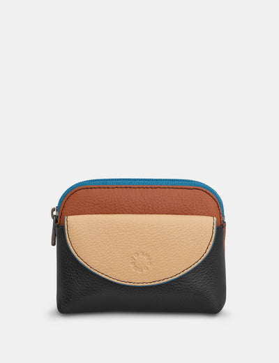 Rustic Colour Block Tatum Zip Top Purse - Yoshi