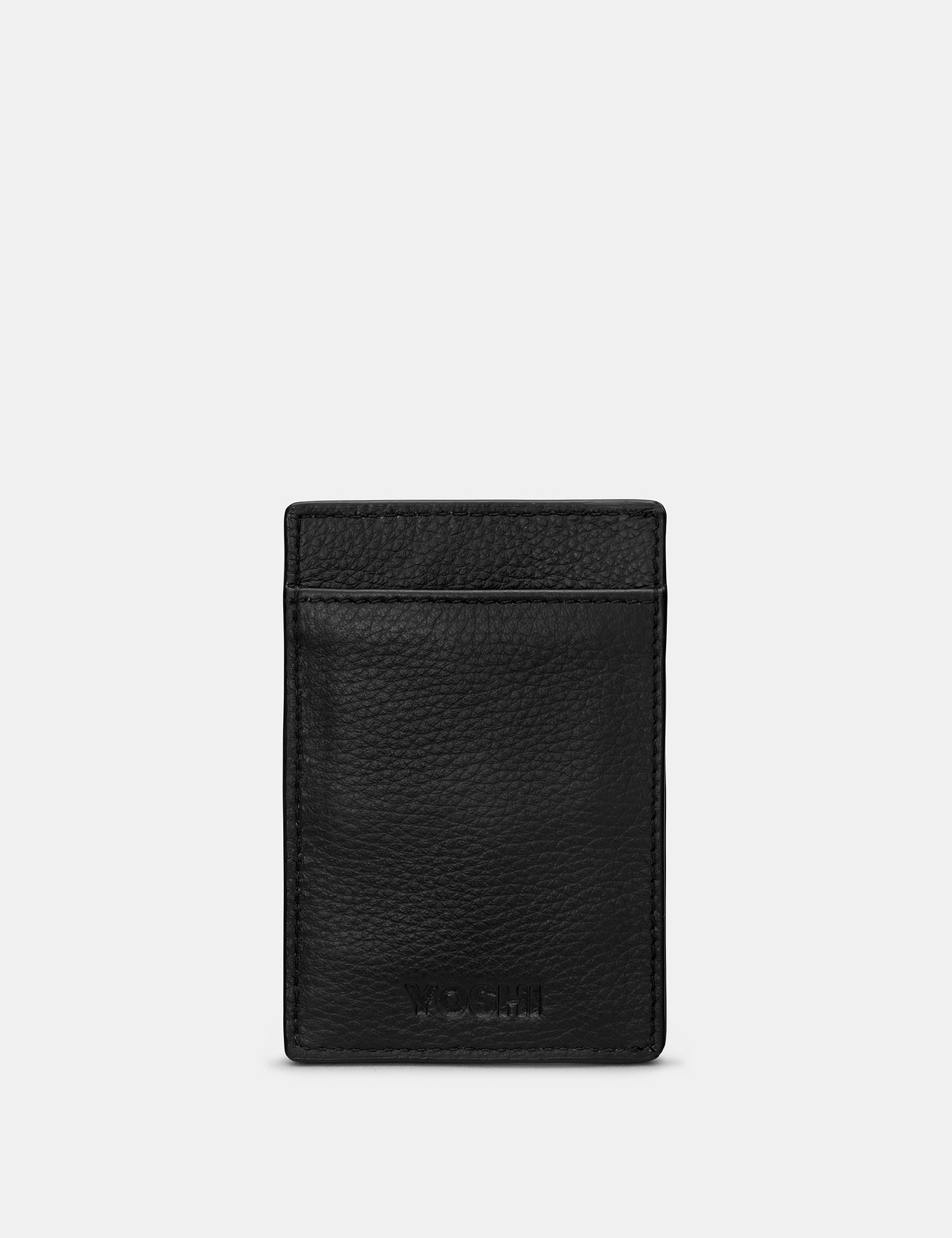 Car Livery #20 Blue Leather Compact Card Holder With RFID By Yoshi