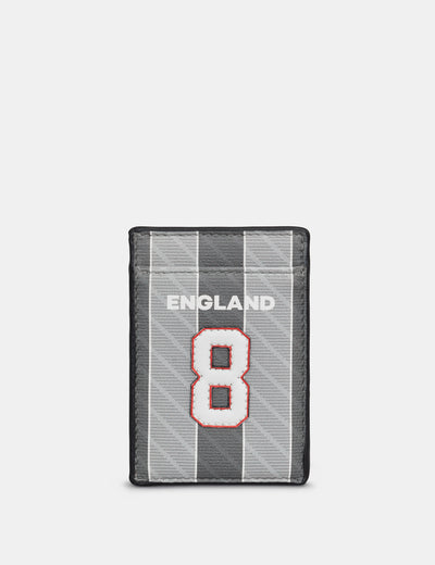 England Legends 8 Compact Leather Card Holder - Yoshi