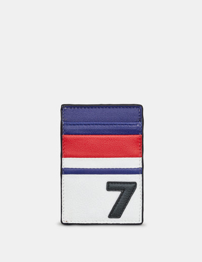 England Legends 7 Compact Leather Card Holder - Yoshi