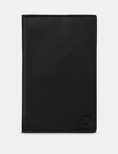 Black Leather Golf Scorecard Holder - Yoshi