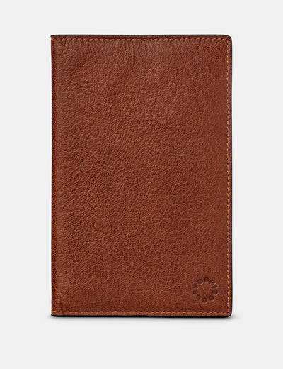 Brown Leather Golf Scorecard Holder - Yoshi