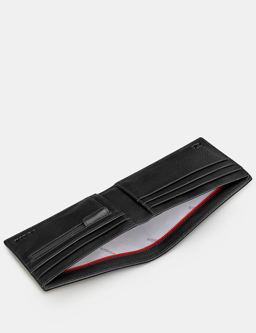 Car Livery #01 Orange Leather Mens Two Fold Wallet By Yoshi
