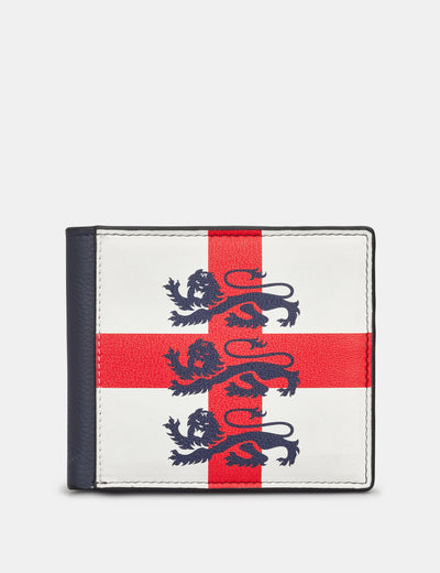 England Legends Three Lions Leather Wallet - Yoshi