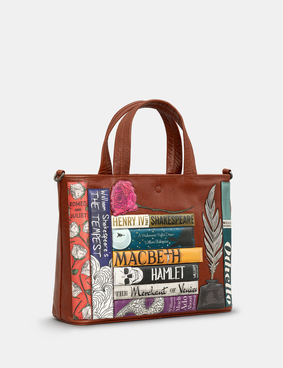 Succubus Bags Bookworm Emily Bronte Grab Bag Grey main image 0