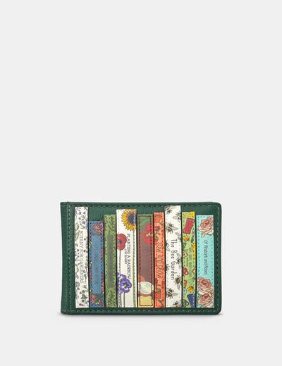 Green Fingers Bookworm Leather Travel Pass Holder - Yoshi