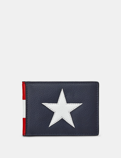 Stars And Stripes Leather Travel Pass Holder - Yoshi