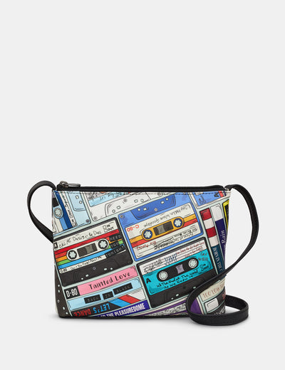 Back to the 80s Leather Cross Body Bag - Yoshi