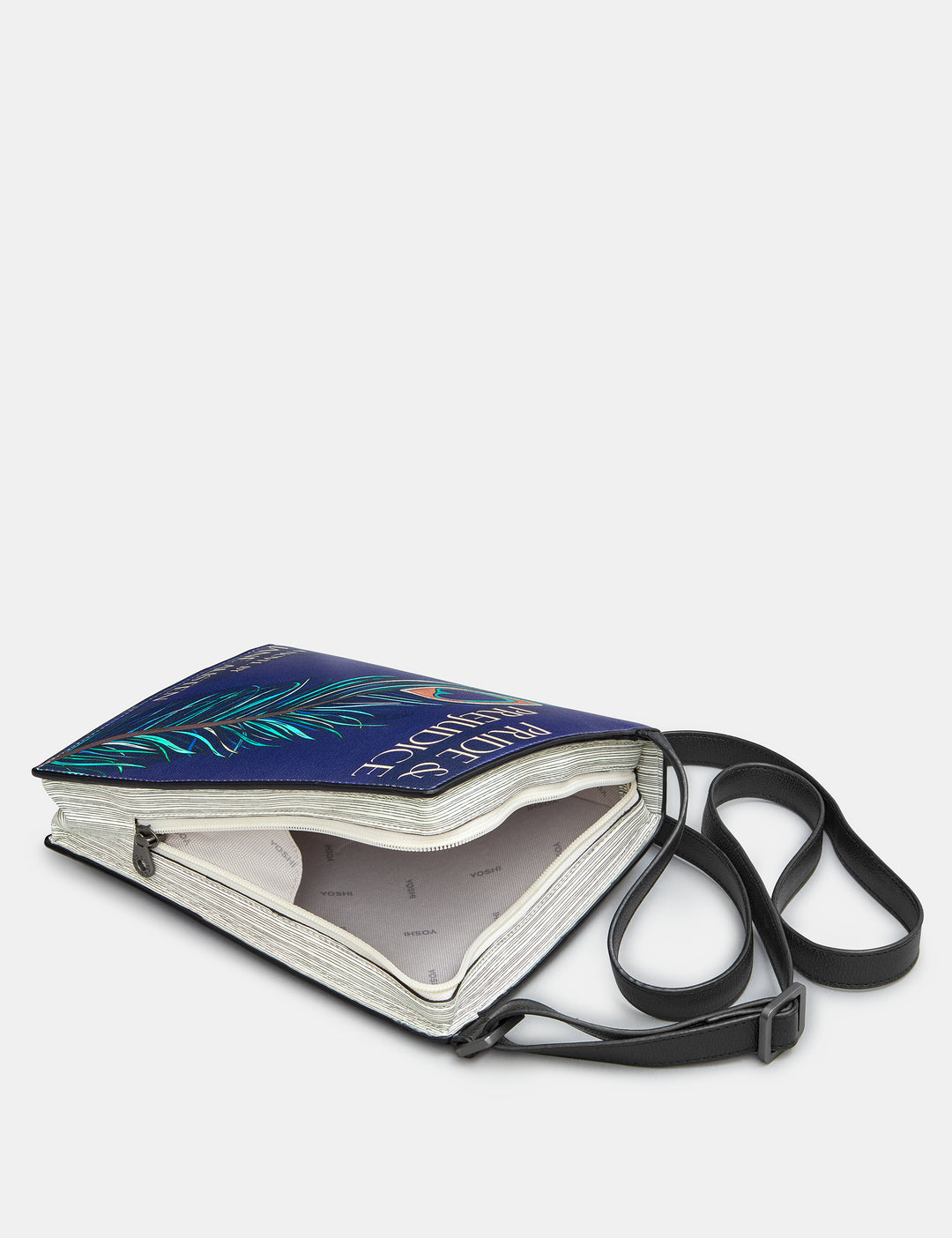 Pride and Prejudice Book Vegan Leather Cross Body Bag by Yoshi