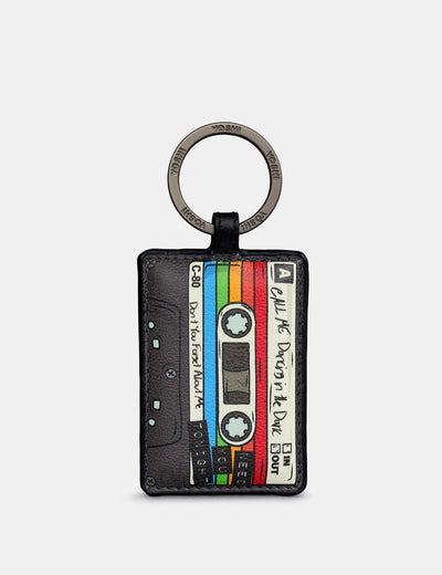 Back to the 80s Multicolour Leather Keyring - Yoshi