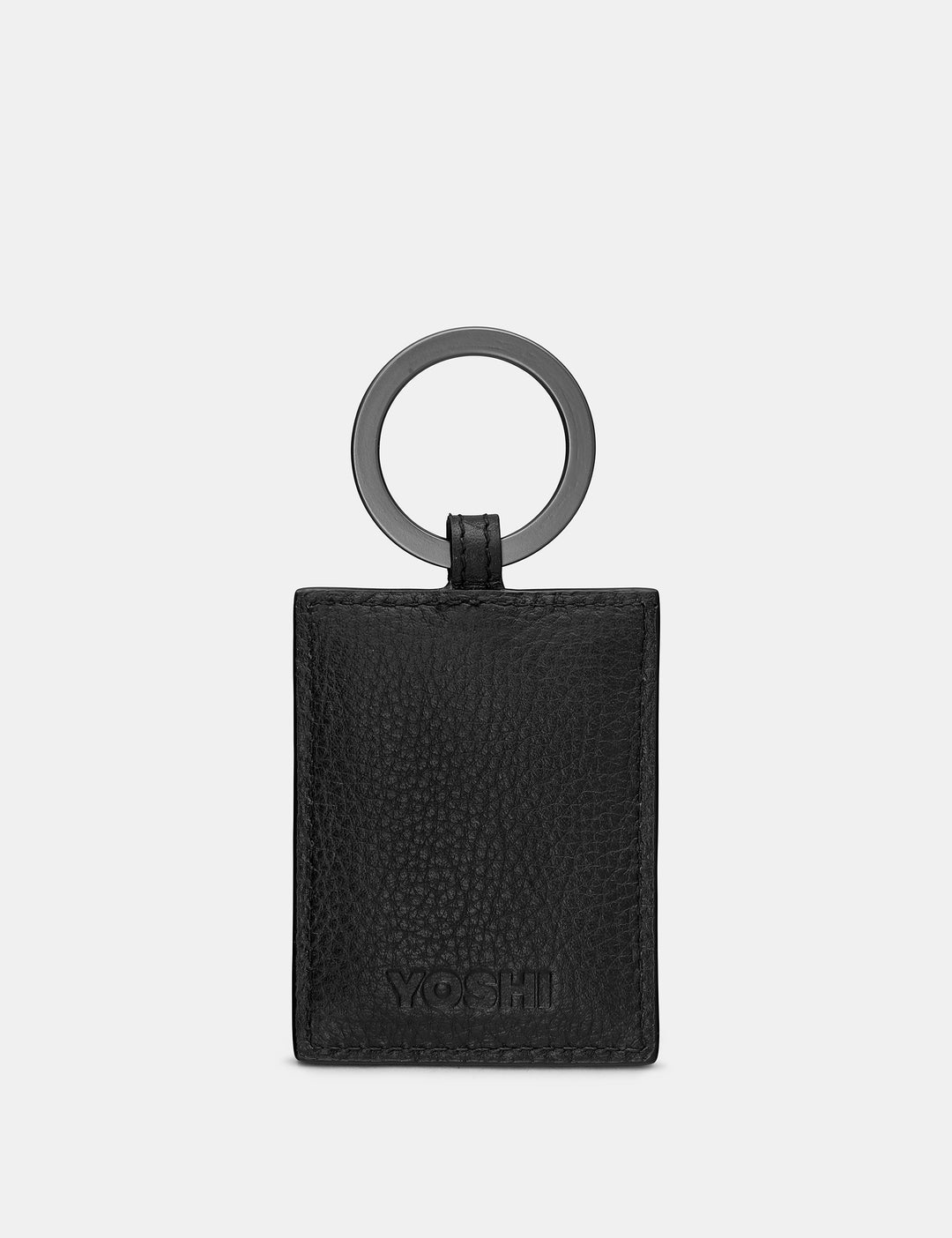 Sci-Fi Bookworm Black Leather Book Themed Keyring By Yoshi