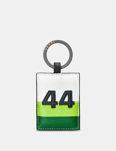 Car Livery #44 Leather Keyring - Yoshi