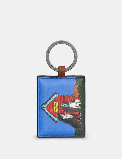 Bone Sweet Bone Leather Keyring - Yoshi